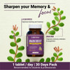 Cureveda - Brain Boost For Memory, focus & attention | 30gm | 0.07 lbs
