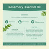 Nat Habit - Pure Rosemary Essential Oil | 30ml | 1.01 fl oz