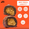 Date Better - Medjool Dates Chocolate Almond Butter pack of 6 box | 408gm | 0.9 lbs