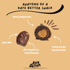 Date Better - Medjool Dates Chocolate Hazelnut pack of 6 box | 408gm | 0.9 lbs