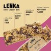 LENKA - Peanut Butter & Chocolate Snack 12 Bars | 480gm | 1.06 lbs
