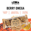 LENKA - Berry Omega Snack 12 Bars | 480gm | 1.06 lbs