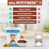 MYFITNESS - Peanut Butter Chocolate Spread with Almond Crunch | 510gm | 1.12 lbs