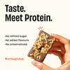 The Whole Truth - Peanut Cocoa Protein Bar – Protein Bar | Protein Snack for Active Lifestyles|Pack of 6 x 52g each | 312gm | 0.69 lbs
