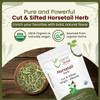 Organic Way - Horsetail Herb Cut & Sifted - Herbal Tea | 454gm | 1.0 lbs