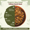 Organic Way - Yellow Dock Herb Cut & Sifted - Herbal Tea | 227gm | 0.5 lbs