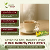 Organic Way - Dried Blue Butterfly Pea Flowers (Whole) - Herbal Tea | 454gm | 1.0 lbs