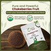 Organic Way - Chokeberries Fruit Powder - Pure Botanical Powder | 227gm | 0.5 lbs