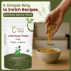 Organic Way - Dried Calendula Flower - Herbal Tea | 113gm | 0.25 lbs