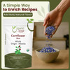 Organic Way - Premium Cornflower Blue Whole (Centaurea cyanus) - Herbal Tea | 454gm | 1.0 lbs