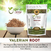 Organic Way - Valerian Root Cut & Sifted - Herbal Tea | 113gm | 0.25 lbs