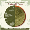 Organic Way - Nettle Leaf Powder - Pure Botanical Powder | 227gm | 0.5 lbs