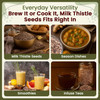 Organic Way - Whole Milk Thistle Seeds | 454ml | 15.35 oz