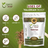 Organic Way - Valerian Root Powder - Pure Botanical Powder | 454gm | 1.0 lbs