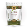 Organic Way - Fennel Seed Whole (Foeniculum vulgare) - Improve Digestion | 454gm | 1.0 lbs