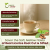 Organic Way - Premium Licorice Root Cut & Sifted - Herbal Tea | 454gm | 1.0 lbs