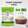 Pusht Organic - Organic Poha | 500gm | 1.1 lbs