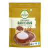 Pusht Organic - Finger Millet Flour, (Ragi Atta) 3 Pack of 500G | 1500gm | 3.31 lbs