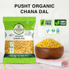 Pusht Organic - Organic Chana Dal | 1000gm | 2.2 lbs