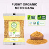 Pusht Organic - Organic Methi Dana / Fenugreek Seeds | 200gm | 0.44 lbs