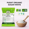 Pusht Organic - Organic White Sugar | 500gm | 1.1 lbs