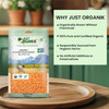 JUST ORGANIK - Organic Masoor Malka Mogar | 1000gm | 2.2 lbs