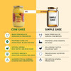 JUST ORGANIK - Organic Cow Ghee (Desi) | 1000gm | 2.2 lbs