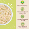 JUST ORGANIK - Organic Quinoa (White) | 500gm | 1.1 lbs