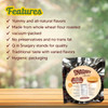 Snaqary - Roasted Plain Khakhra | 1000gm | 2.2 lbs