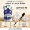 Regrows - 100% Organic Indigo Powder| Dermatologically and Clinically Lab Tested Indigo Powder | 227gm | 0.5 lbs