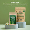 GrowFitz - Ashwagandha & Moringa Powder Herbal Combo | 430gm | 0.95 lbs