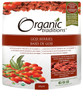 Organic Traditions - Organic Goji Berries, 227 GR | 227gm | 0.5 lbs