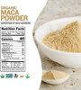 Sunfood Superfoods - Organic Maca Powder for Men & Women - Maca Root Powder Organic with Adaptogens, Use in Smoothies & Others | 227gm | 0.5 lbs