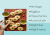 Healthify - Diabetic Almond Cookies | Sugar-Free Biscuits | Low GI | No Maida | High Protein | Digestive & Healthy Snack for Diabetics | Baked with Ayurvedic Ingredients | 50gm | 0.11 lbs
