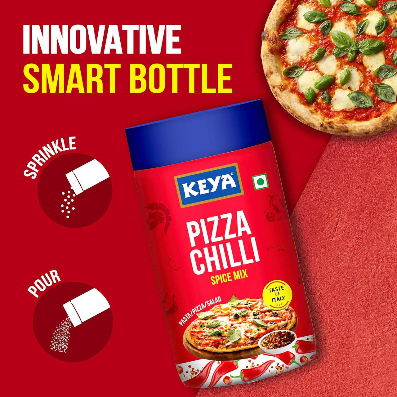 Keya International Sprinklers Combo | Italian Pizza Oregano | Piri