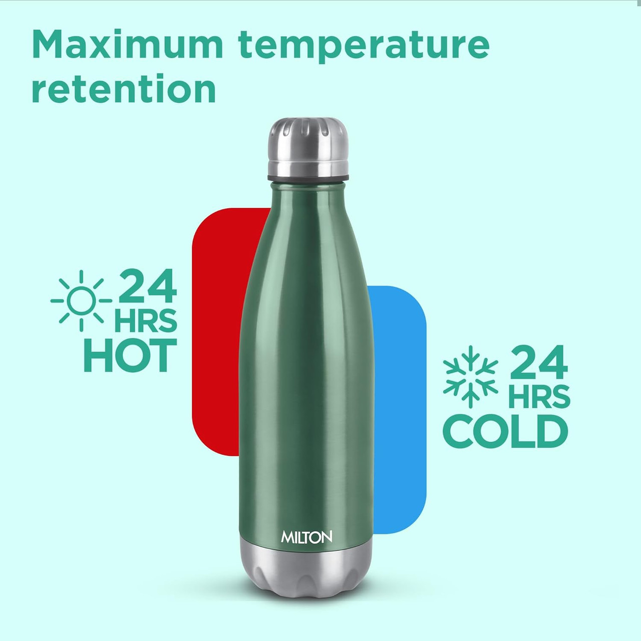 Milton Duo DLX 1000 Thermosteel Water Bottle LTR fl oz
