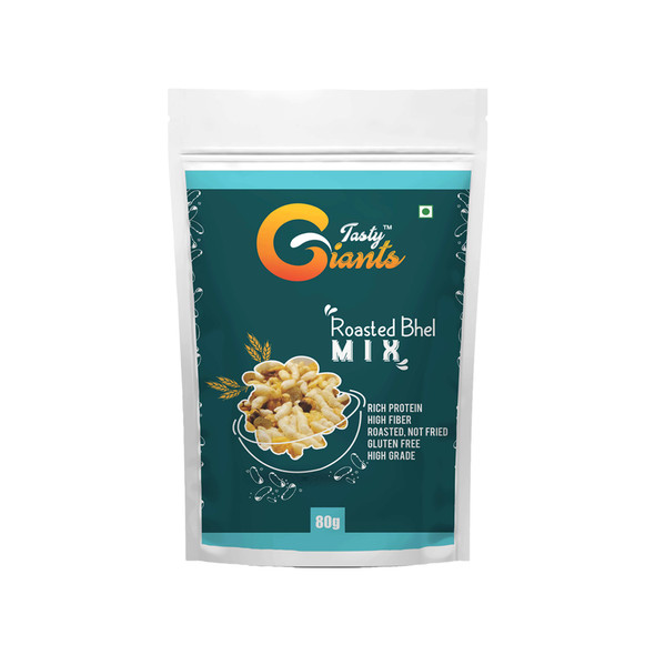 Roasted Bhel Mix | By Tasty Giants | 2.79 Oz | 0.18 lbs