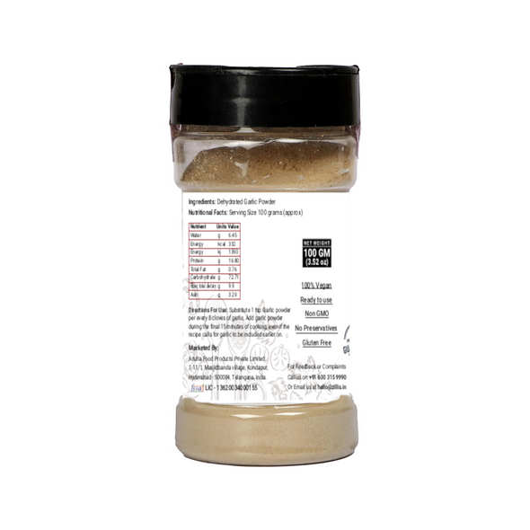 Garlic Powder | By Zilli's | 3.48 Oz | 0.22 lbs