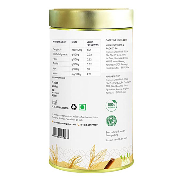 Ashwagandha Green Tea | By Teamonk | 6.97 Oz | 0.44 lbs