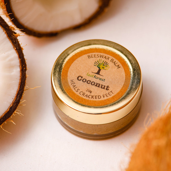 Coconut Balm for Cracked Heels | By Last Forest | 0.71 Oz