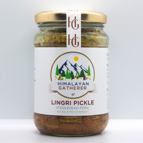 Lingri Pickle (fiddlehead fern) | By Himalayan Gatherer | 8.82 Oz | 0.55 lbs