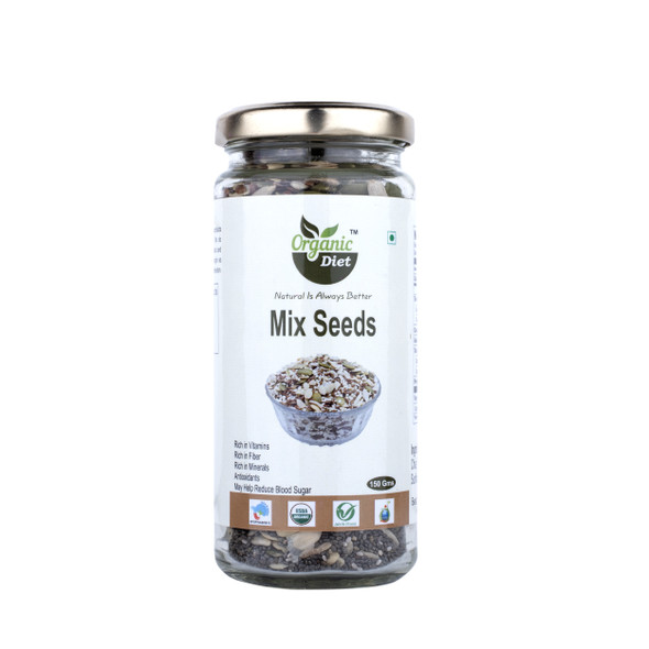 Mix Seeds | By Organic Diet | 5.29 Oz | 0.33 lbs
