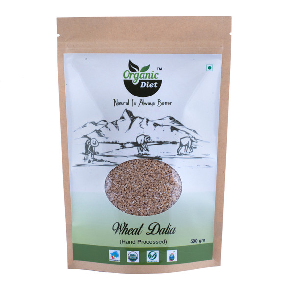 Wheat Dalia | By Organic Diet | 17.64 Oz | 1.1 lbs