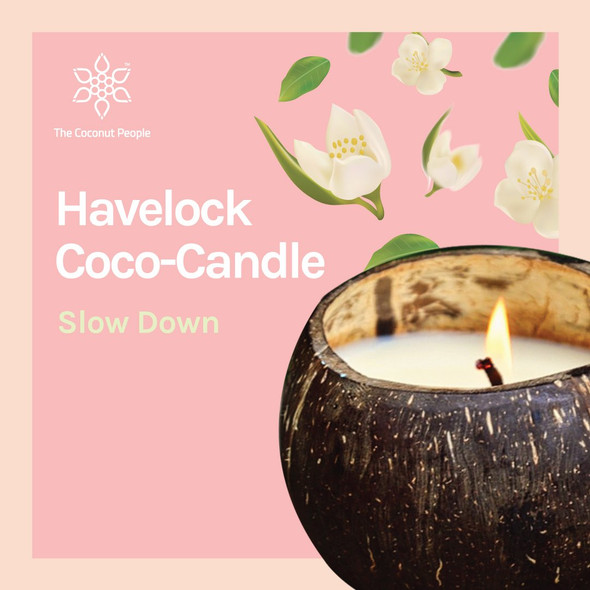 Havelock Coco-Candle | By The Coconut People |