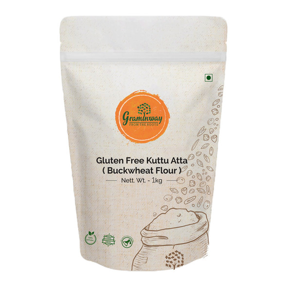 Gluten Free Kuttu Atta / Buckwheat Flour | by Graminway | 35.27 Oz | 2.2 lbs