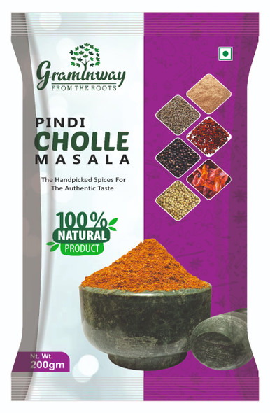 Pindi Cholle Masala | by Graminway | 7.05 Oz | 0.44 lbs