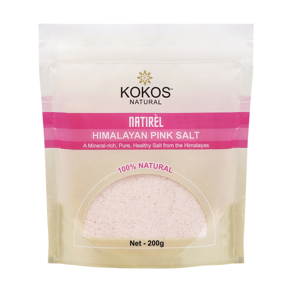 Himalayan Pink Salt | By Kokos Natural | 7.05 Oz | 0.44 lbs