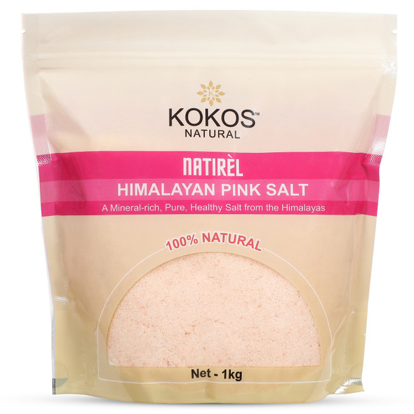 Himalayan Pink Salt  | By Kokos Natural | 35.27 Oz | 2.2 lbs