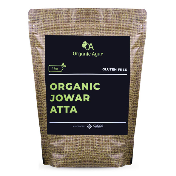 JOWAR ATTA | By Organic Ayur | 35.27 Oz | 2.2 lbs