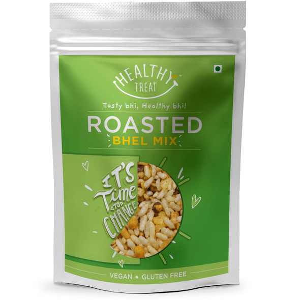 Roasted Bhel Mix | By Healthy Treat | 3.53 Oz | 0.22 lbs